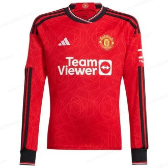 Fotballdrakter Manchester United Hjemmetrøye Long Sleeve Fotballtrøye 23/24