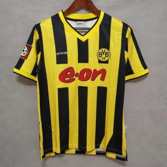 Fotballdrakter Retro BoRussland Dortmund Hjemmetrøye 2000