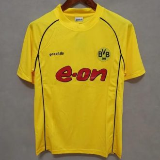 Fotballdrakter Retro BoRussland Dortmund Hjemmetrøye 2002