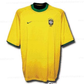 Fotballdrakter Retro Brasil Hjemmetrøye 2000